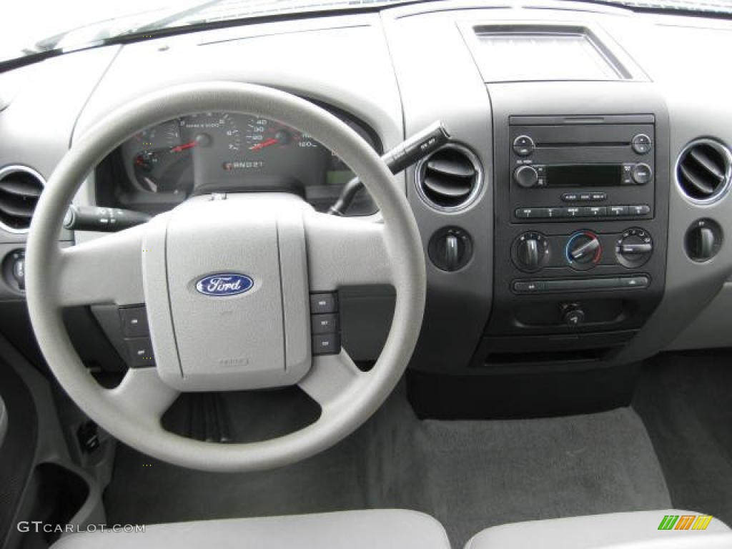2004 F150 XLT SuperCrew 4x4 - Silver Metallic / Medium/Dark Flint photo #18