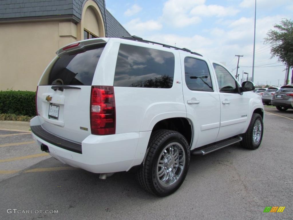 2009 Tahoe Z71 4x4 - Summit White / Ebony photo #6