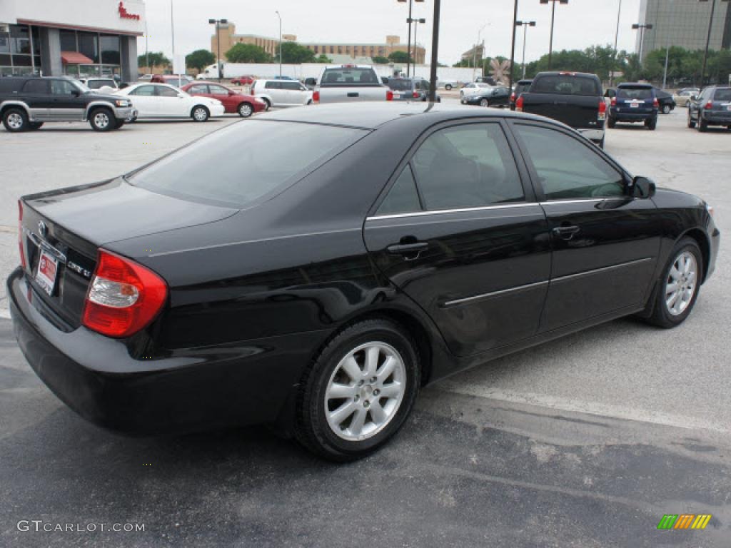 2004 Camry XLE - Black / Stone photo #4