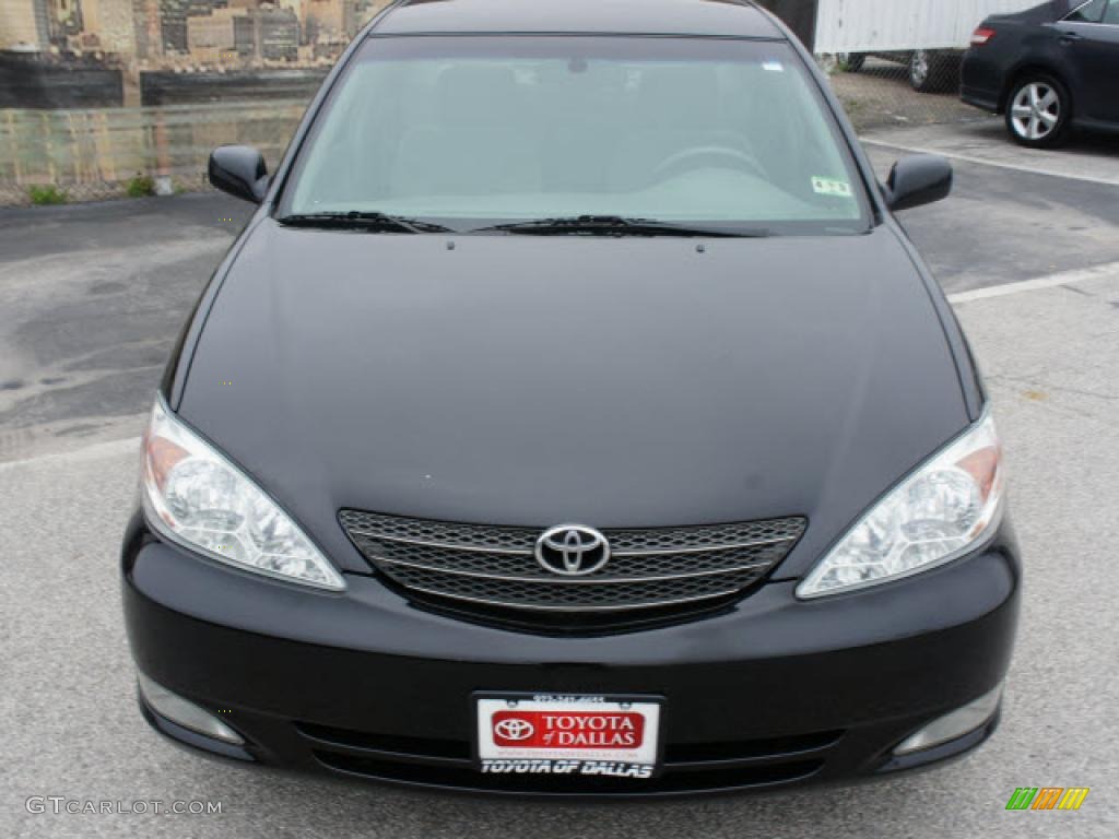 2004 Camry XLE - Black / Stone photo #6
