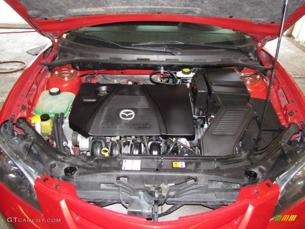 2005 Mazda MAZDA3 s Sedan 2.3 Liter DOHC 16V VVT 4 Cylinder Engine Photo #48433719