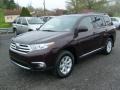 Sizzling Crimson Mica 2011 Toyota Highlander V6 4WD Exterior