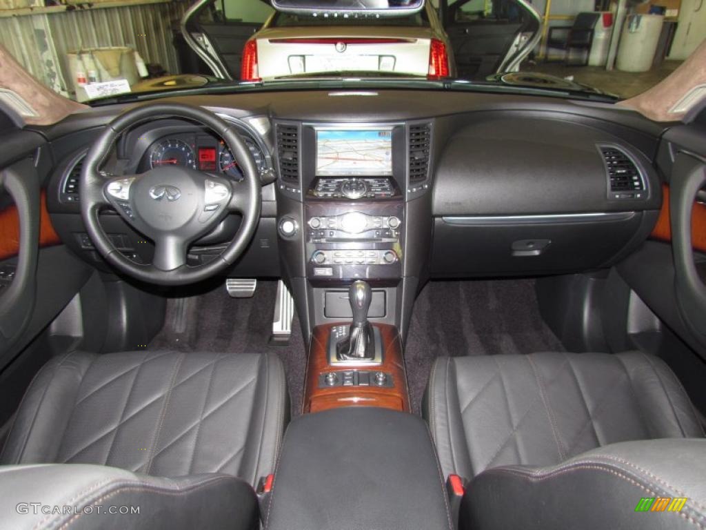 2010 Infiniti FX 35 Graphite Dashboard Photo #48433944