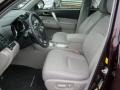  2011 Highlander V6 4WD Ash Interior