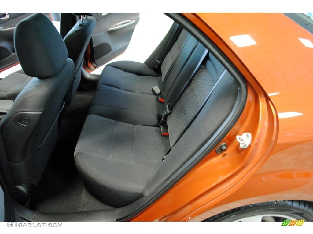 Black Interior 2004 Mazda MAZDA6 s Sport Sedan Photo #48434157