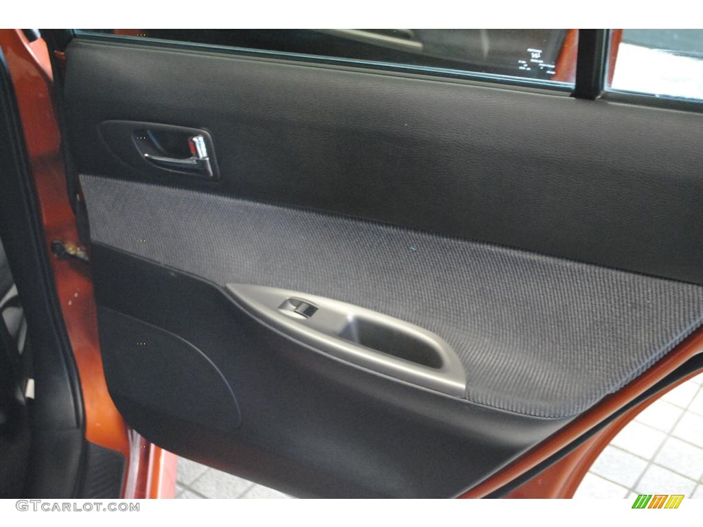 2004 MAZDA6 s Sport Sedan - Blazing Copper Metallic / Black photo #35
