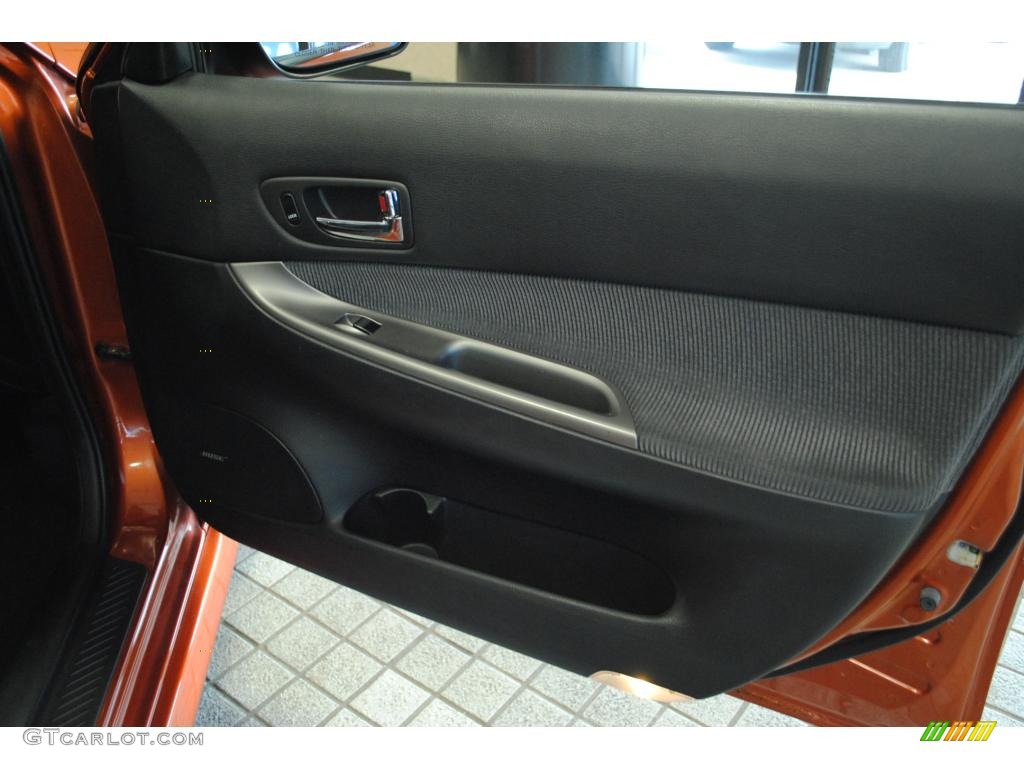 2004 MAZDA6 s Sport Sedan - Blazing Copper Metallic / Black photo #37