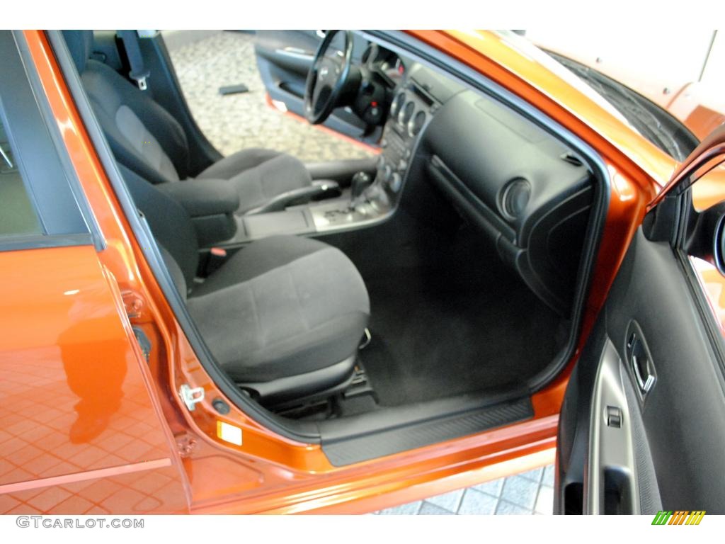 2004 MAZDA6 s Sport Sedan - Blazing Copper Metallic / Black photo #38