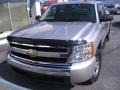 2007 Silver Birch Metallic Chevrolet Silverado 1500 LT Crew Cab  photo #2