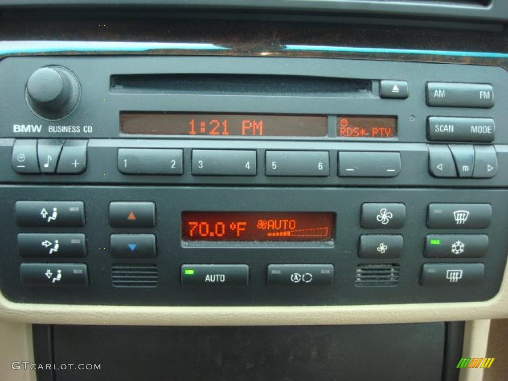 2003 3 Series 325i Sedan - Steel Blue Metallic / Sand photo #15