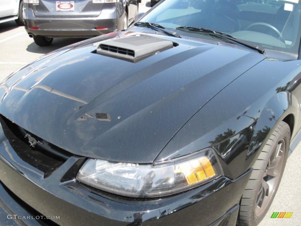 2003 Mustang Mach 1 Coupe - Black / Dark Charcoal photo #6
