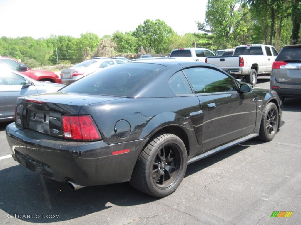 2003 Mustang Mach 1 Coupe - Black / Dark Charcoal photo #13