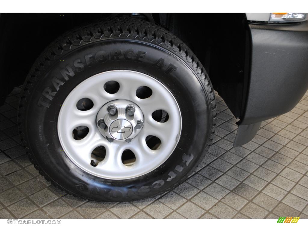 2009 Silverado 1500 Regular Cab 4x4 - Silver Birch Metallic / Dark Titanium photo #36
