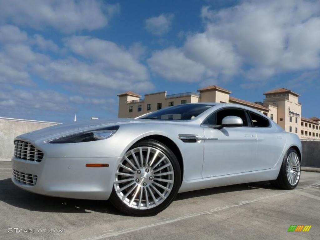 2011 Rapide Sedan - Lightning Silver / Obsidian Black photo #1