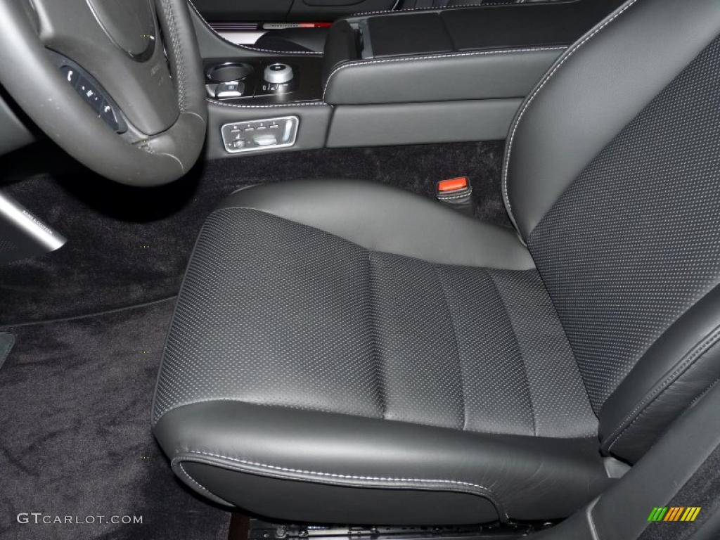 Obsidian Black Interior 2011 Aston Martin Rapide Sedan Photo #48436902