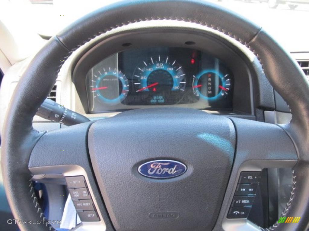 2010 Fusion SEL V6 - Sport Blue Metallic / Charcoal Black photo #12