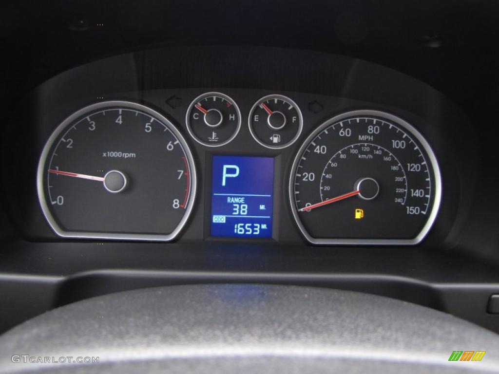 2011 Hyundai Elantra Touring SE Gauges Photo #48437556