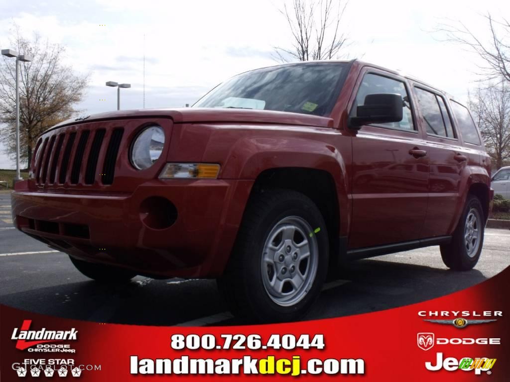 Sunburst Orange Pearl Jeep Patriot