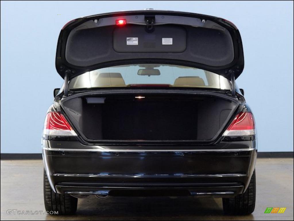 2006 7 Series 750i Sedan - Jet Black / Dark Beige/Beige III photo #6