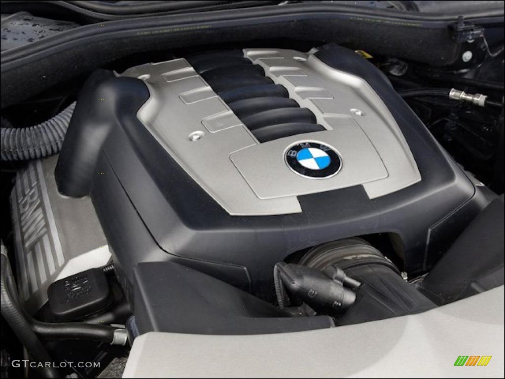 2006 7 Series 750i Sedan - Jet Black / Dark Beige/Beige III photo #8