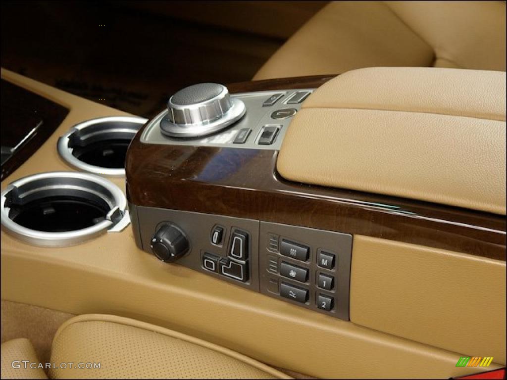2006 7 Series 750i Sedan - Jet Black / Dark Beige/Beige III photo #23