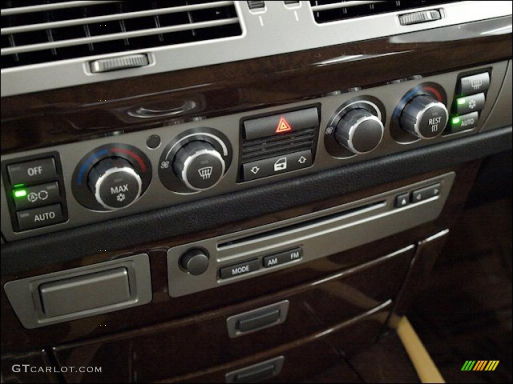 2006 7 Series 750i Sedan - Jet Black / Dark Beige/Beige III photo #25