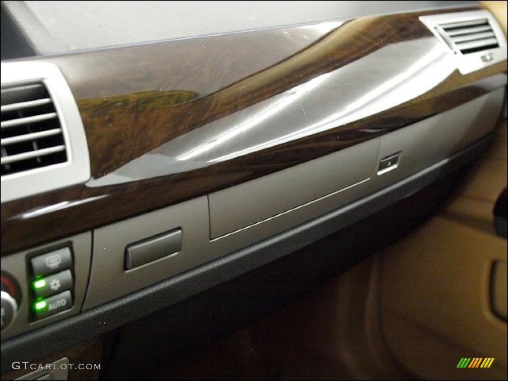 2006 7 Series 750i Sedan - Jet Black / Dark Beige/Beige III photo #30