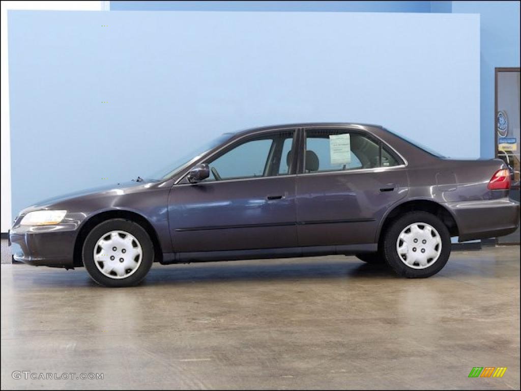 1999 Accord LX Sedan - Raisin Pearl / Gray photo #3