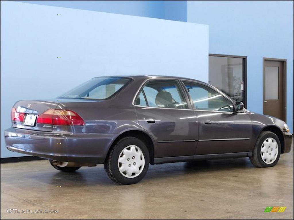 1999 Accord LX Sedan - Raisin Pearl / Gray photo #6