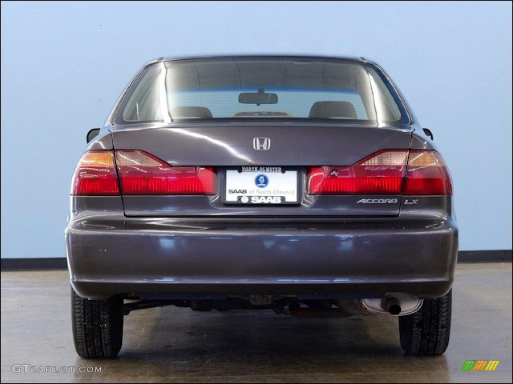 1999 Accord LX Sedan - Raisin Pearl / Gray photo #7