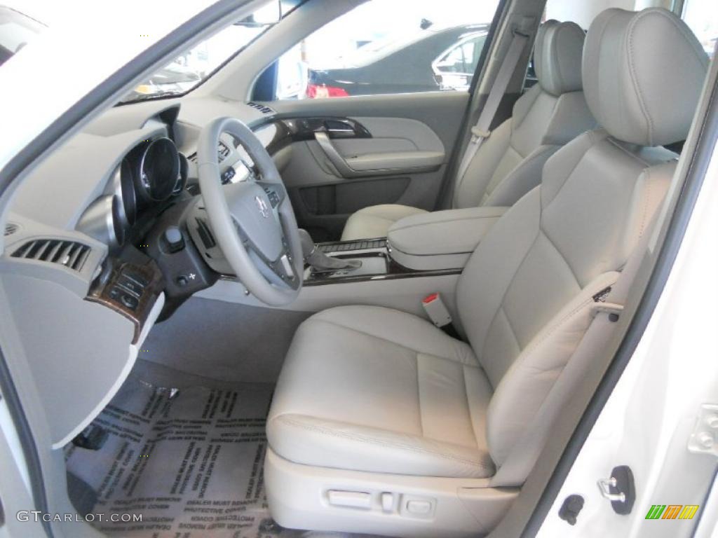 Taupe Interior 2011 Acura MDX Technology Photo #48438645