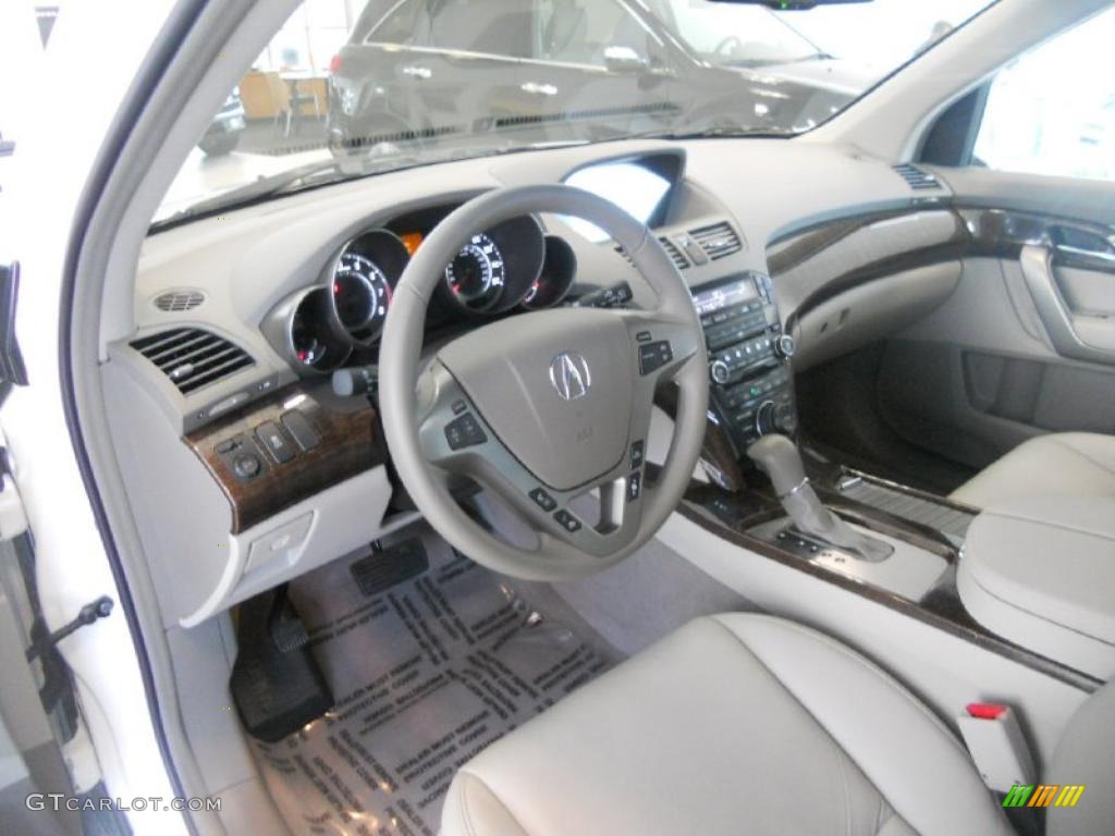 Taupe Interior 2011 Acura MDX Technology Photo #48438660