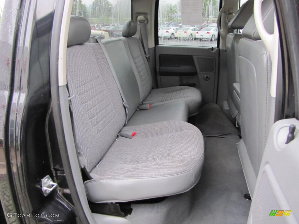 Medium Slate Gray Interior 2008 Dodge Ram 1500 SXT Quad Cab Photo #48439428