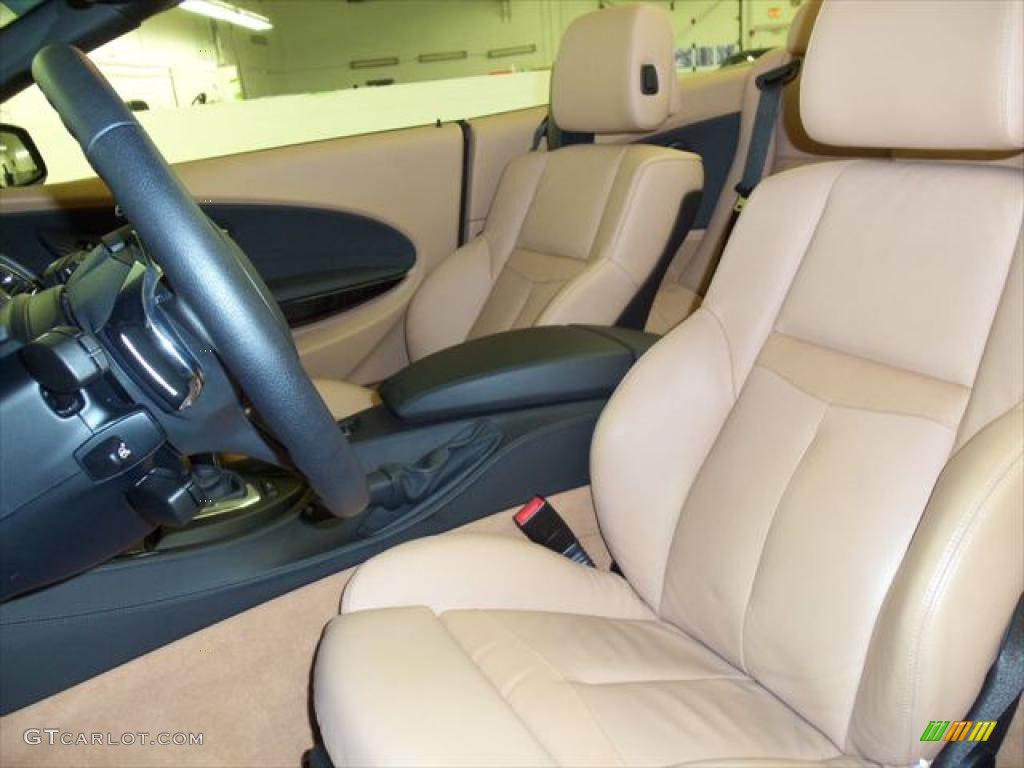 Cream Beige Interior 2010 BMW 6 Series 650i Convertible Photo #48439443