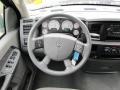 Medium Slate Gray 2008 Dodge Ram 1500 SXT Quad Cab Steering Wheel