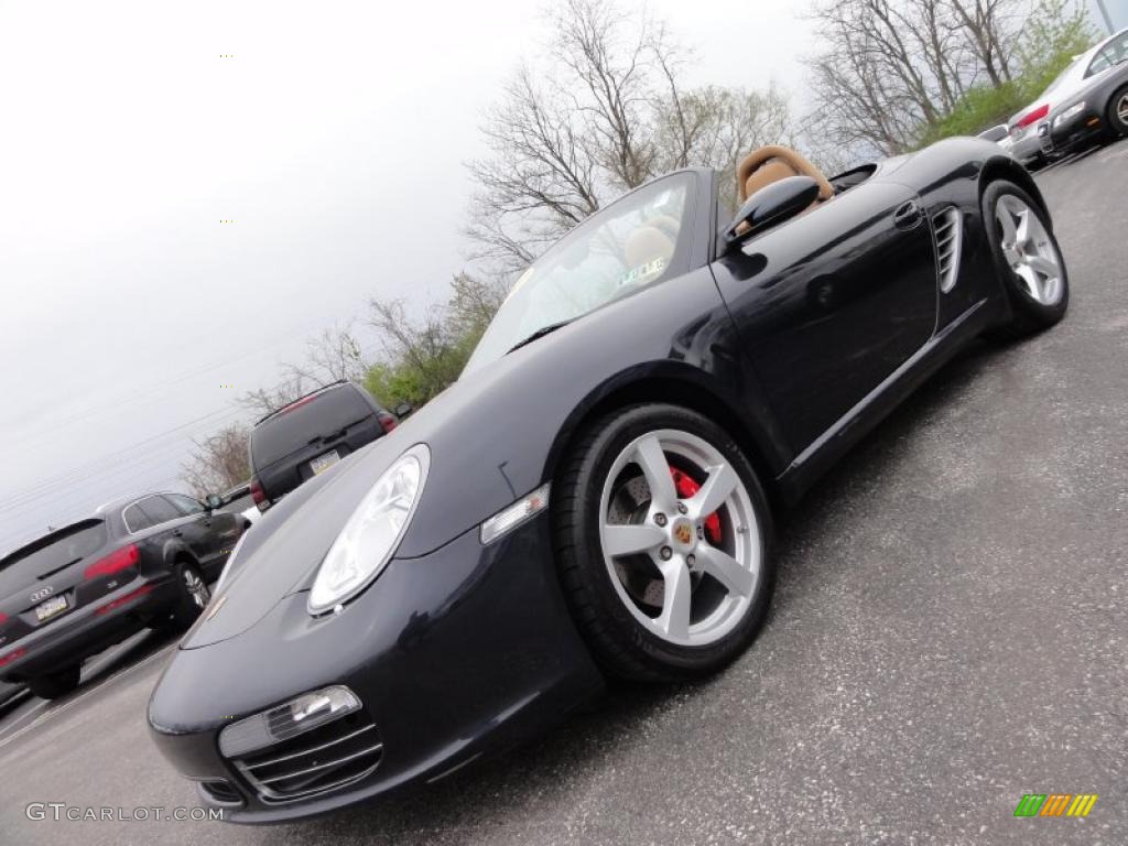 2007 Boxster S - Midnight Blue Metallic / Sand Beige photo #1