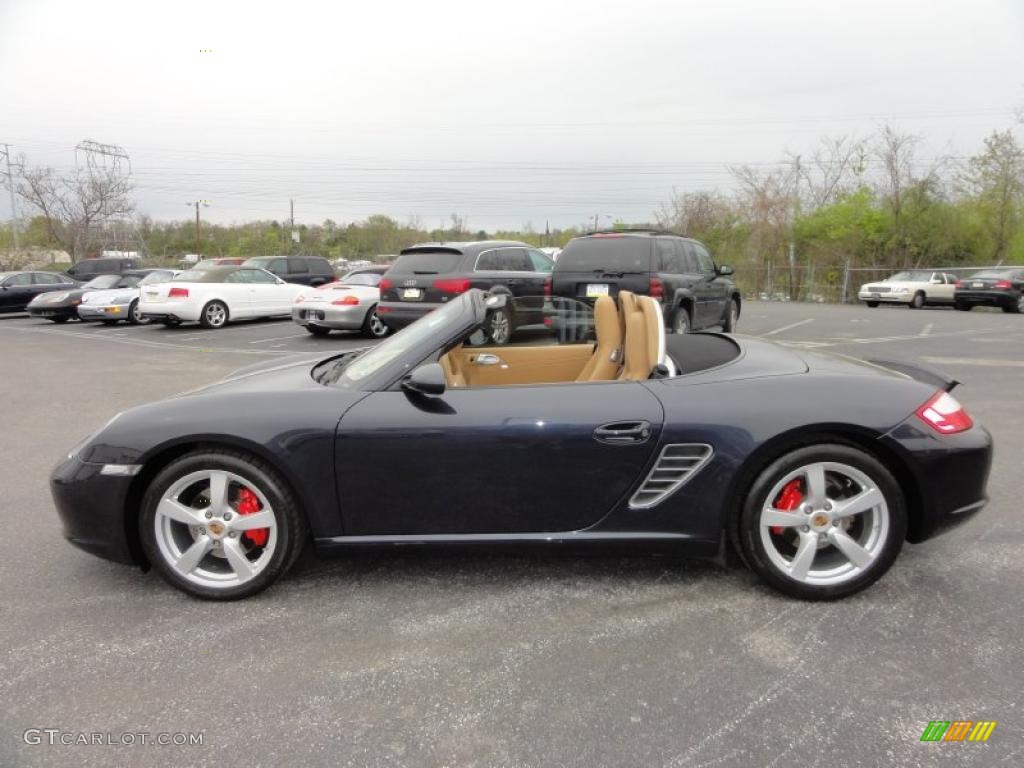 Midnight Blue Metallic 2007 Porsche Boxster S Exterior Photo #48440100