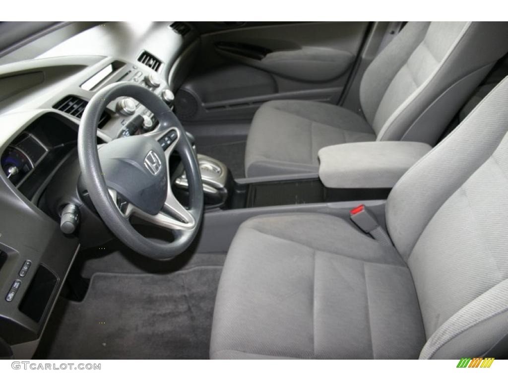 Gray Interior 2010 Honda Civic LX Sedan Photo #48440118