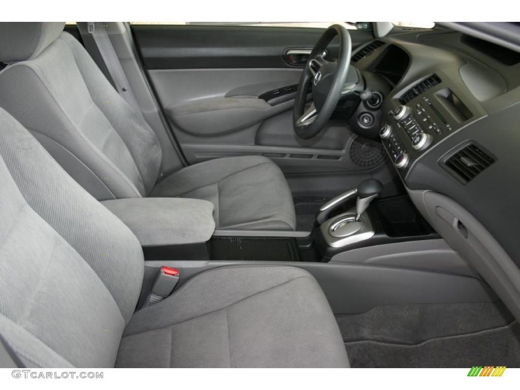 Gray Interior 2010 Honda Civic LX Sedan Photo #48440133