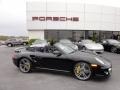 Black 2011 Porsche 911 Turbo S Cabriolet Exterior