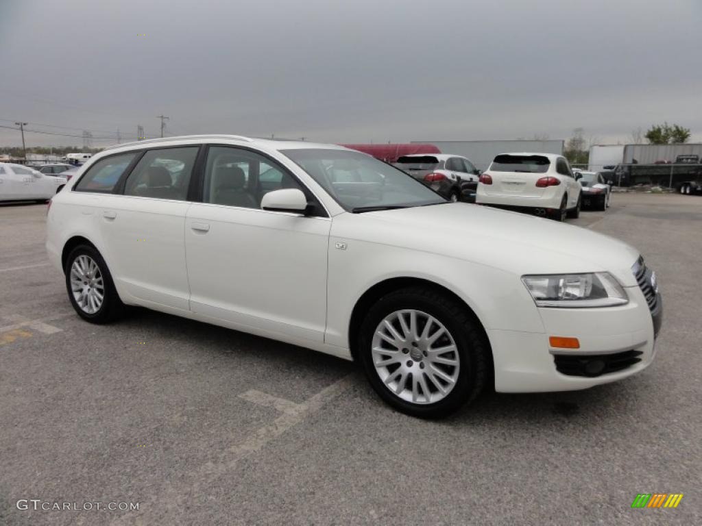 Arctic White 2006 Audi A6 3.2 quattro Avant Exterior Photo #48441180