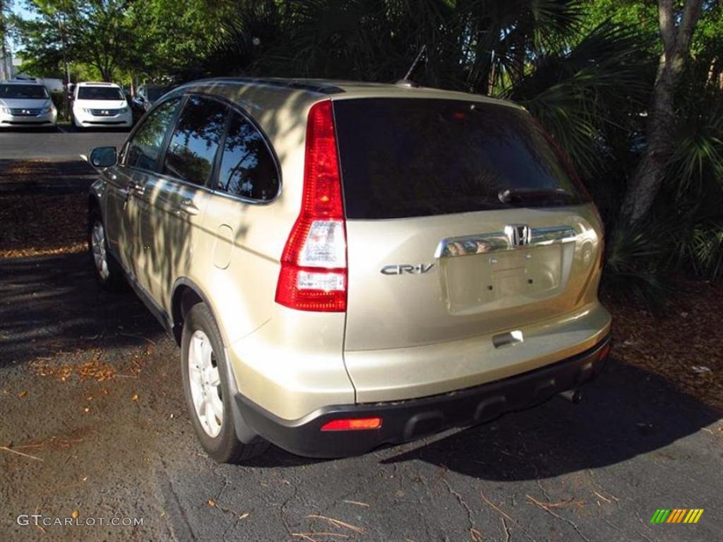 2009 CR-V EX-L - Borrego Beige Metallic / Ivory photo #3