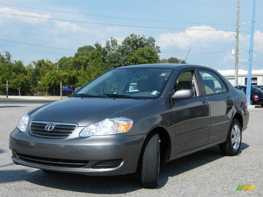 2007 Corolla LE - Phantom Gray Pearl / Stone photo #1