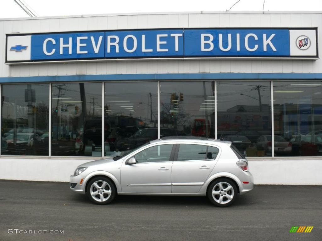 2008 Astra XR Sedan - Star Silver / Charcoal photo #1