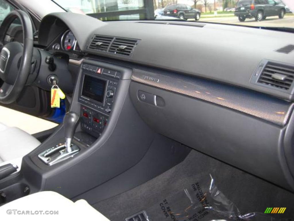 2007 S4 4.2 quattro Sedan - Sprint Blue Pearl Effect / Ebony/Silver photo #16