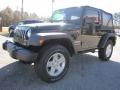 2010 Natural Green Pearl Jeep Wrangler Sport 4x4  photo #3