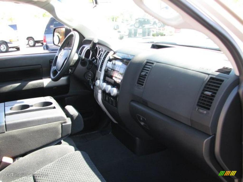 2008 Tundra Double Cab - Desert Sand Mica / Black photo #15