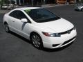 2007 Taffeta White Honda Civic LX Coupe  photo #1