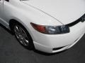 2007 Taffeta White Honda Civic LX Coupe  photo #2