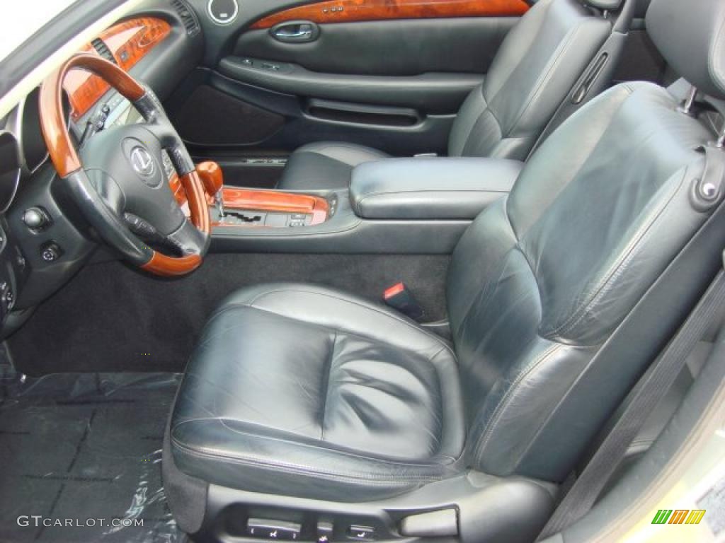 Black Interior 2004 Lexus SC 430 Photo #48443694